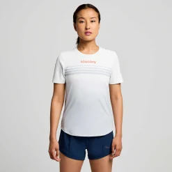 Saucony Damen Endorphin Short Sleeve Cloud Sale