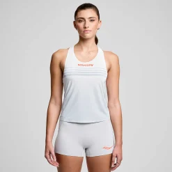 Saucony Damen Endorphin Singlet Cloud Hot