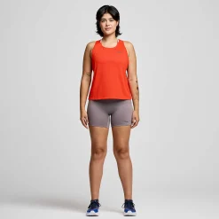 Saucony Damen Kinvara Tank Infrared Hot