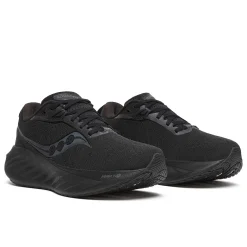 Saucony Damen Triumph 22 TripleBlack Cheap