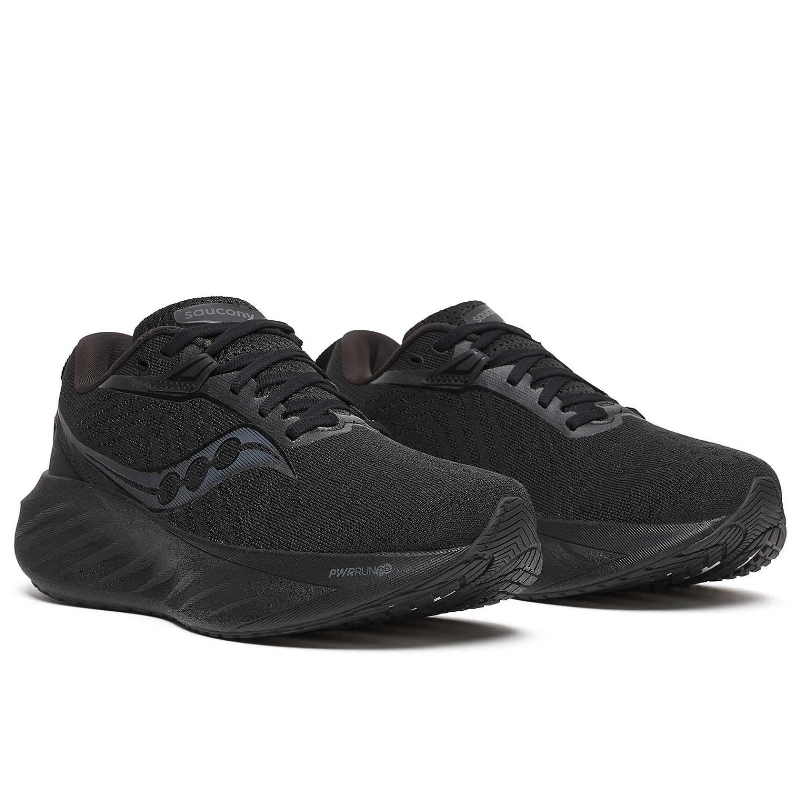 Saucony Damen Triumph 22 TripleBlack Cheap