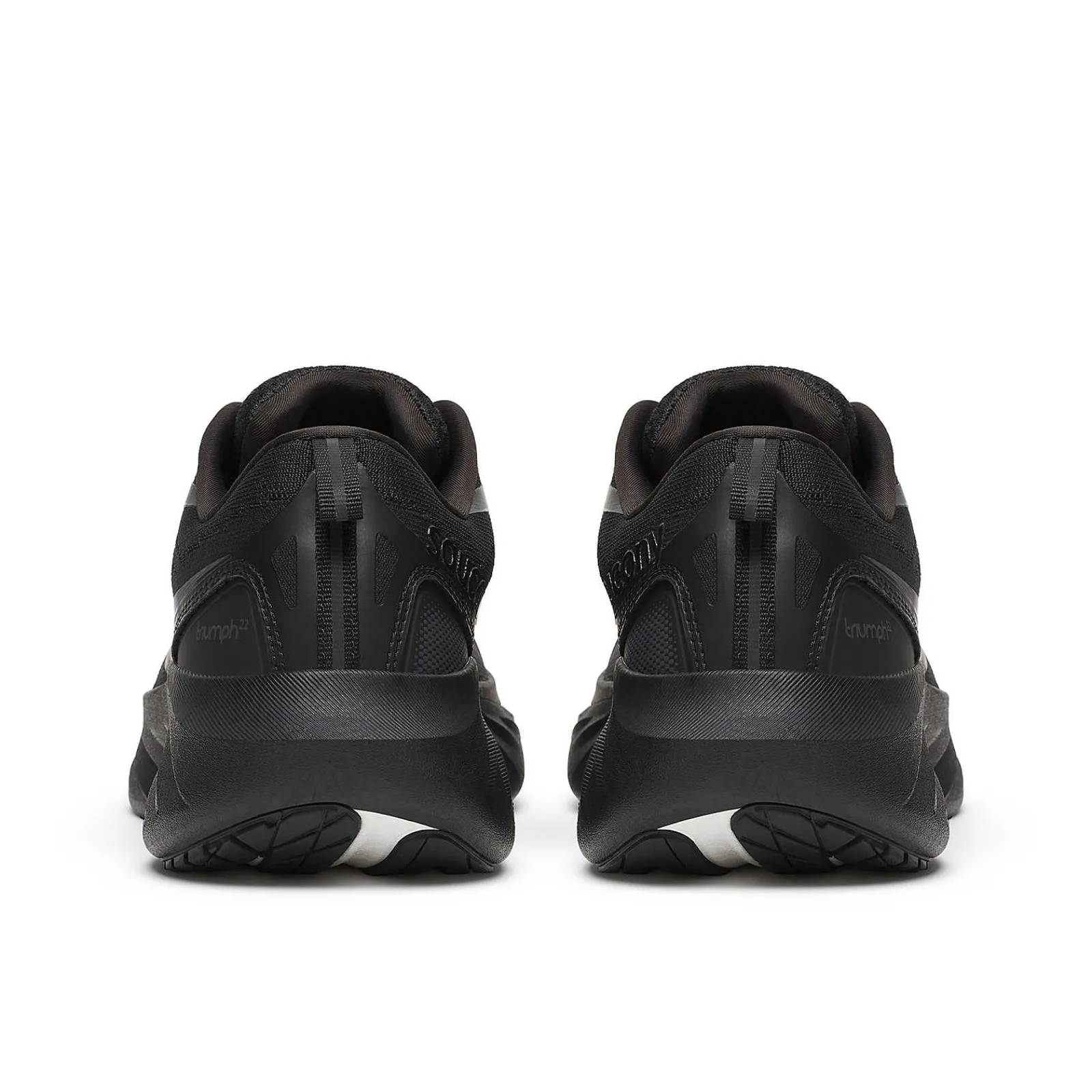 Saucony Damen Triumph 22 TripleBlack Cheap