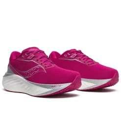 Saucony Damen Triumph 22 Magenta Cheap