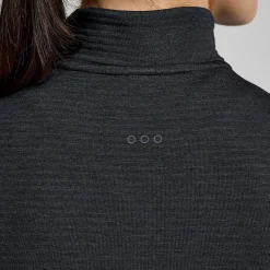 Saucony Damen Triumph 3D 1/2 Zip BlackHeather Discount