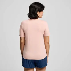Saucony Damen Triumph Short Sleeve Lotus Online