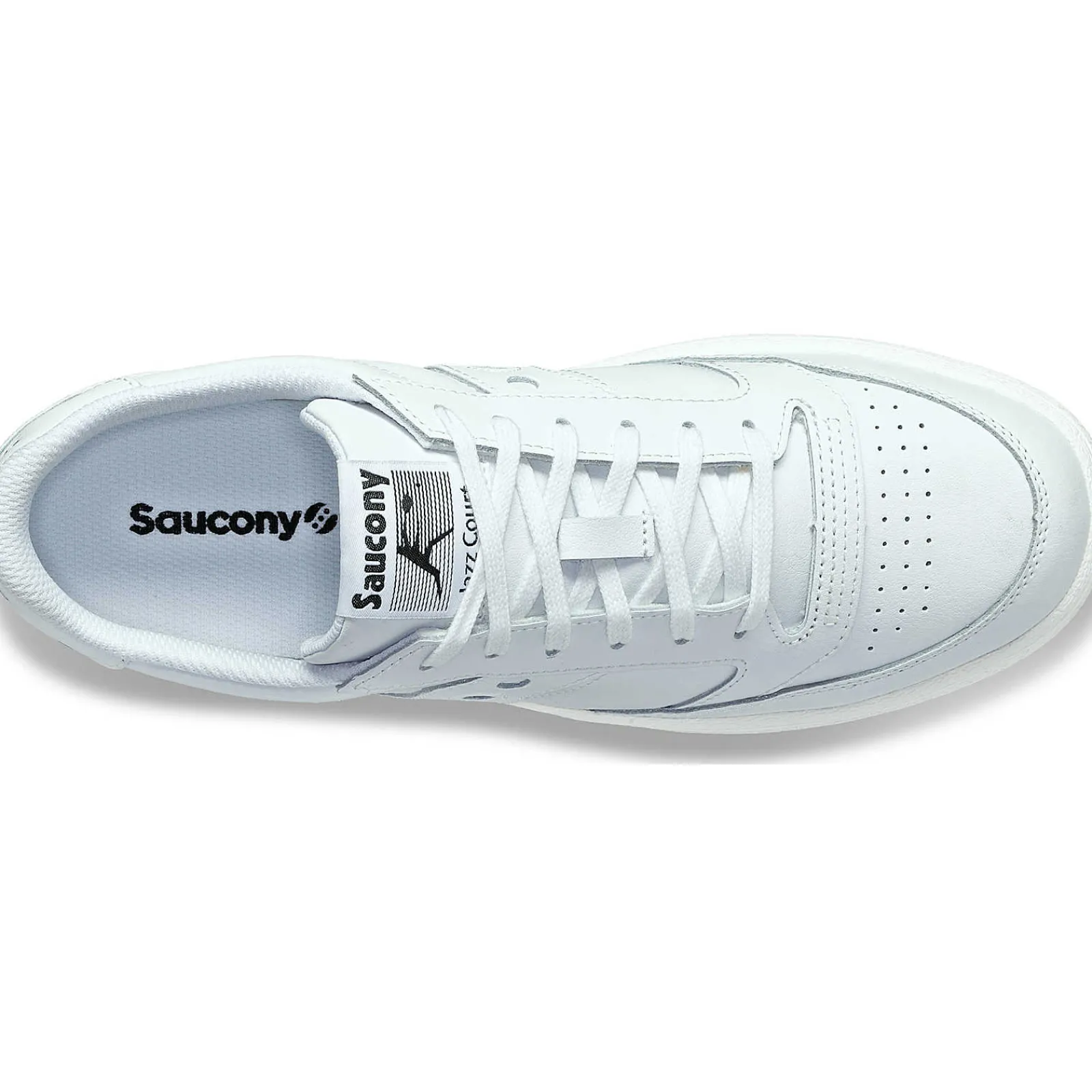 Saucony Jazz Court PU White Clearance